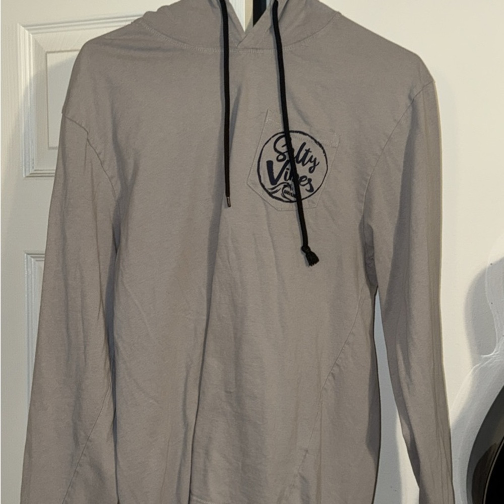 Gray Hoodie with Logo